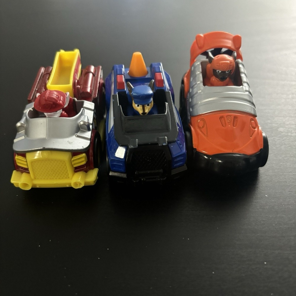 Paw Patrol Spin Master Mini Vehicles Pup Patrol Lot Of‎ 3